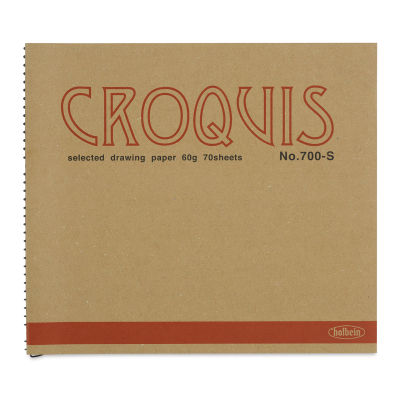Holbein Croquis Drawing Book - 8-1/2" x 9-1/2", Landscape, 70 Sheets