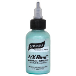 Graftobian F/X Aire Airbrush Makeup - Turquoise, 2 oz
