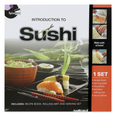 SpiceBox Introduction to Sushi Kit (Front of package)