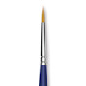 Blick Scholastic Short Handle Golden Taklon Brush - Round, Size 2