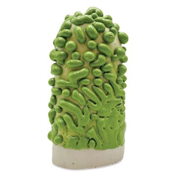 Open in modal - Ritual Glaze Bead Glaze - Slime Green - finished example