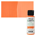 DecoArt DecoEarth Premium Reclaimed Acrylic Paint - Orange, 2 oz