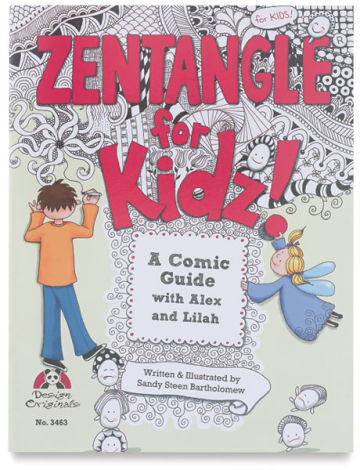 Zentangle for Kidz! - Front cover of Book
