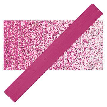 Open in modal - Holbein Artists’ Oil Pastel - Rose Pink 1 oil pastel and swatch