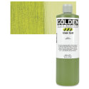 Golden Fluid Acrylics - Green Gold, 16 oz bottle
