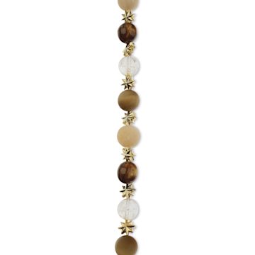 Open in modal - John Bead Solar System Glass Bead Strand - Venus, 10 mm Dia.