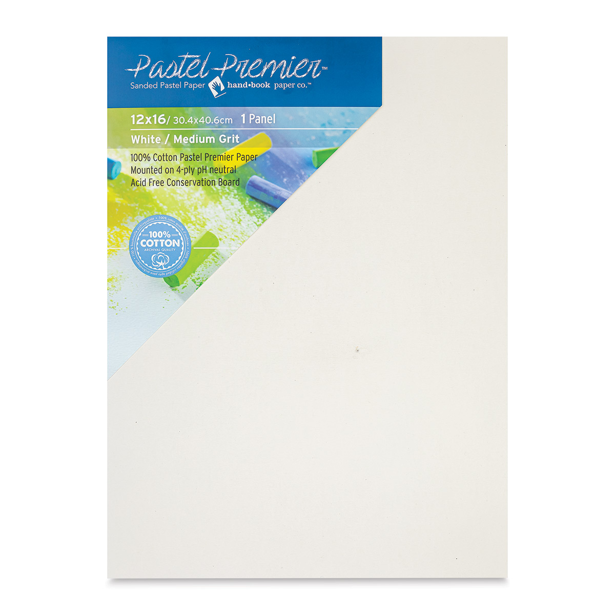 Pastel Premier™ Handbook Paper Co.™ Eco White Sanded Pastel Paper