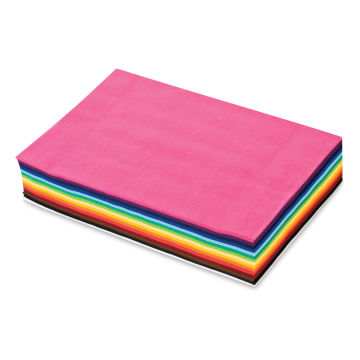 Smart-Fab Fabric - Sheets, 12 x 18, Pkg of 45, Assorted Colors