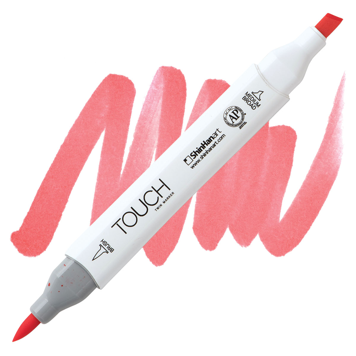 ShinHan Touch Twin Brush Marker - Coral Pink R16