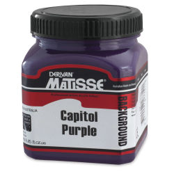 Matisse Background Colors Acrylic Paint - Capitol Purple, 250 ml