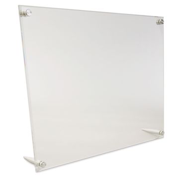 Open in modal - Wexel Art Acrylic Panel Frame - Tabletop, Silver Hardware, 8" x 10"