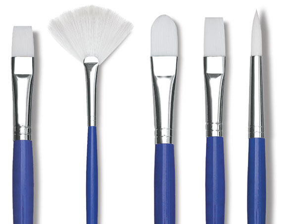 Major Brushes Synthetic One Stroke Large Wash White Paint Brush 4 (102mm)