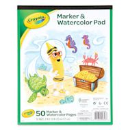 Crayola Marker and Watercolor Pads