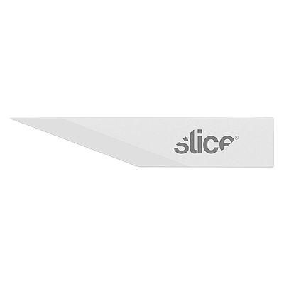 Slice Ceramic Craft Knife - Closeup of super pointed blade shown horizontally
