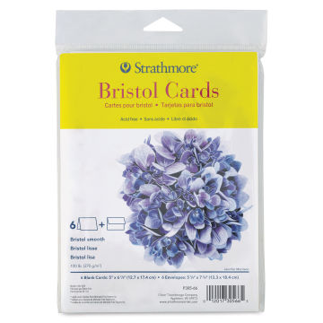 Strathmore 300 Series Bristol Cards and Envelopes - Full Size, front of the packaging