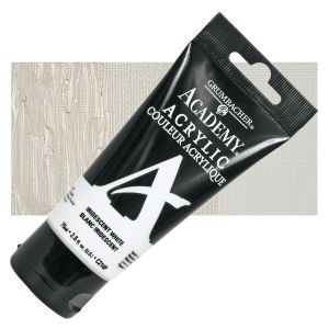 Grumbacher Academy Acrylics - Iridescent White, 75 ml tube
