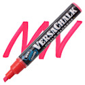VersaChalk Wet Erase Liquid Chalk Marker - Neon Red, 5 mm, Bold Tip