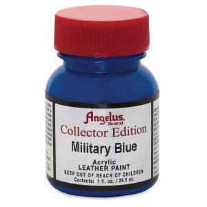 Angelus Leather Paint - 1 oz, Military Blue (Collector Edition)