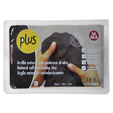 Open in modal - Sio-2 Plus Clay - 2.2 lb, Black - front of packaging