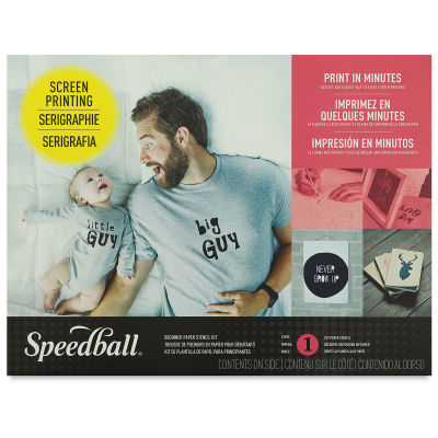 Speedball Beginner Paper Stencil Screen Printing Kit (Package front)