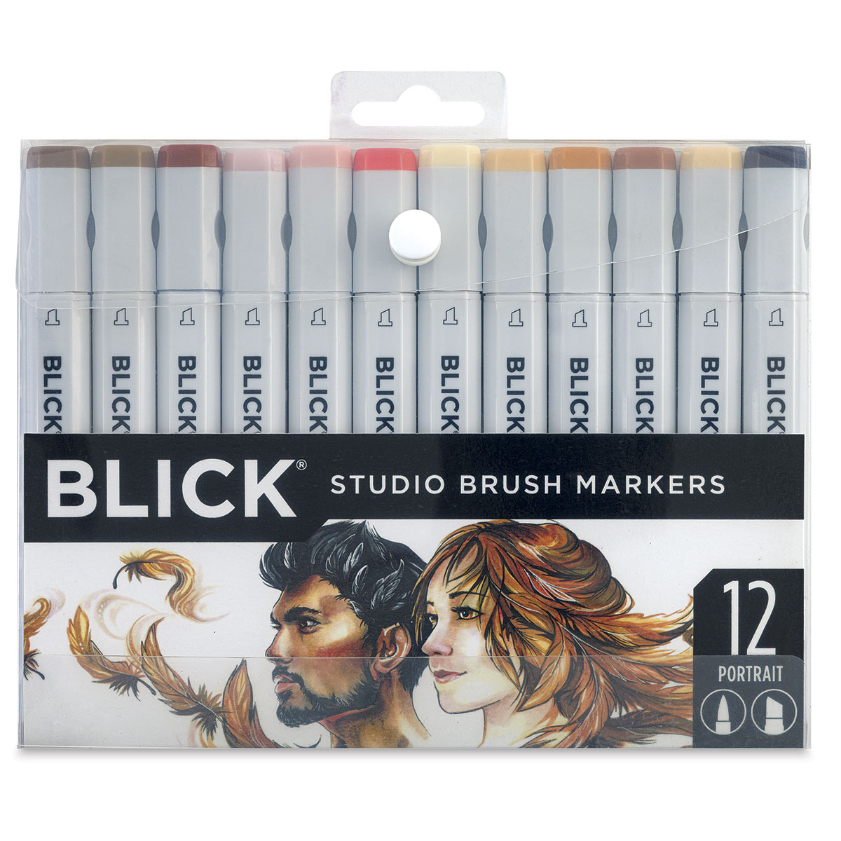 Printable swatch sheet for Blick Studio Brush Markers – Jason's Web Site
