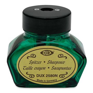 Open in modal - Dux Glass Inkwell Sharpener - Green