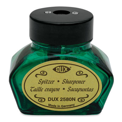 Dux Glass Inkwell Sharpener - Green