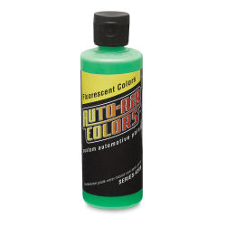 Createx Auto Air Color - 4 oz, Fluorescent Hot Green
