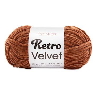 Open in modal - Premier Retro Velvet Yarn - Teddy
