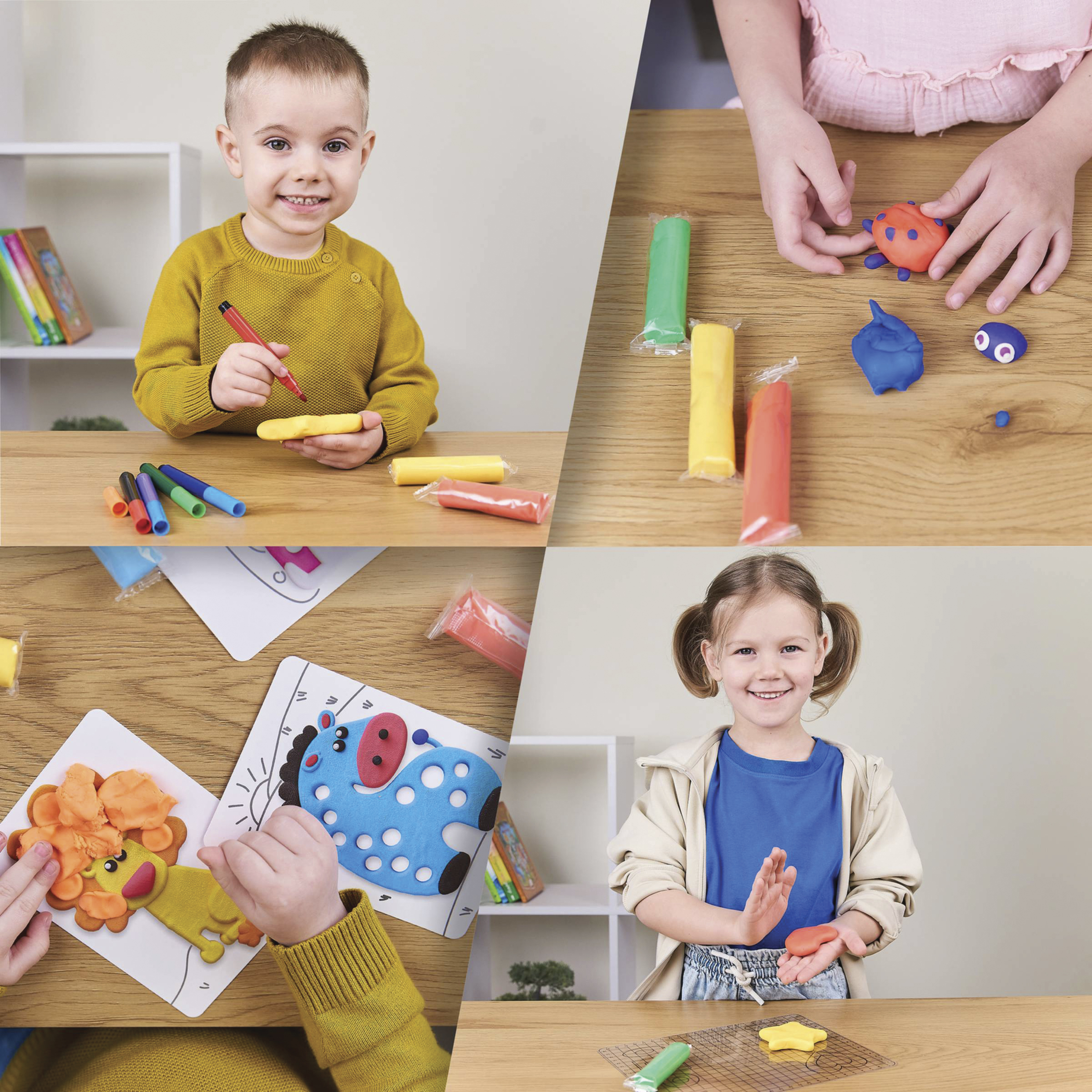 Okto Sensory Art Color Dough Classpack | BLICK Art Materials