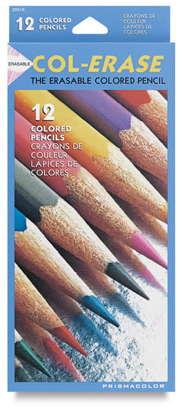 Prismacolor Col-Erase Pencils-Set of 12 Outside of Package