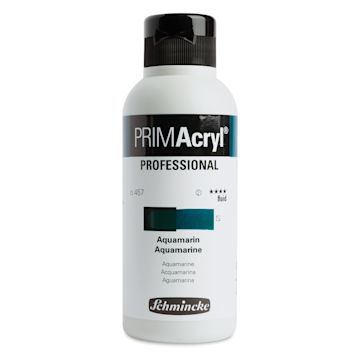 Open in modal - Schmincke Primacryl Professional Fluid Acrylic - Aquamarine, 250 ml bottle