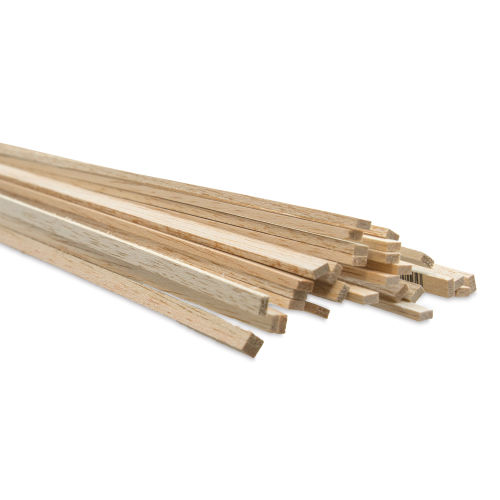 Midwest Products Balsa Wood Strips - 30 Pieces, 1/8 x 1/4 x 36