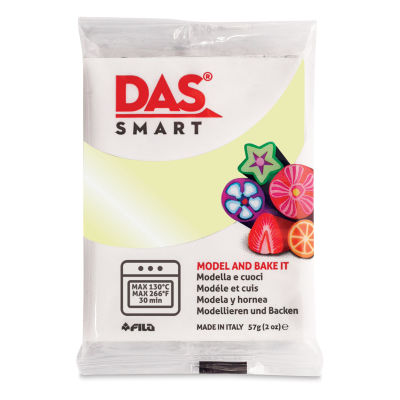 DAS Smart Polymer Clay - Glow-in-the-Dark, 2 oz