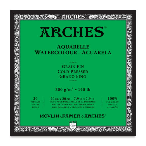 Arches 140 lb. Watercolor Pad Rough 10 inch x 14 inch