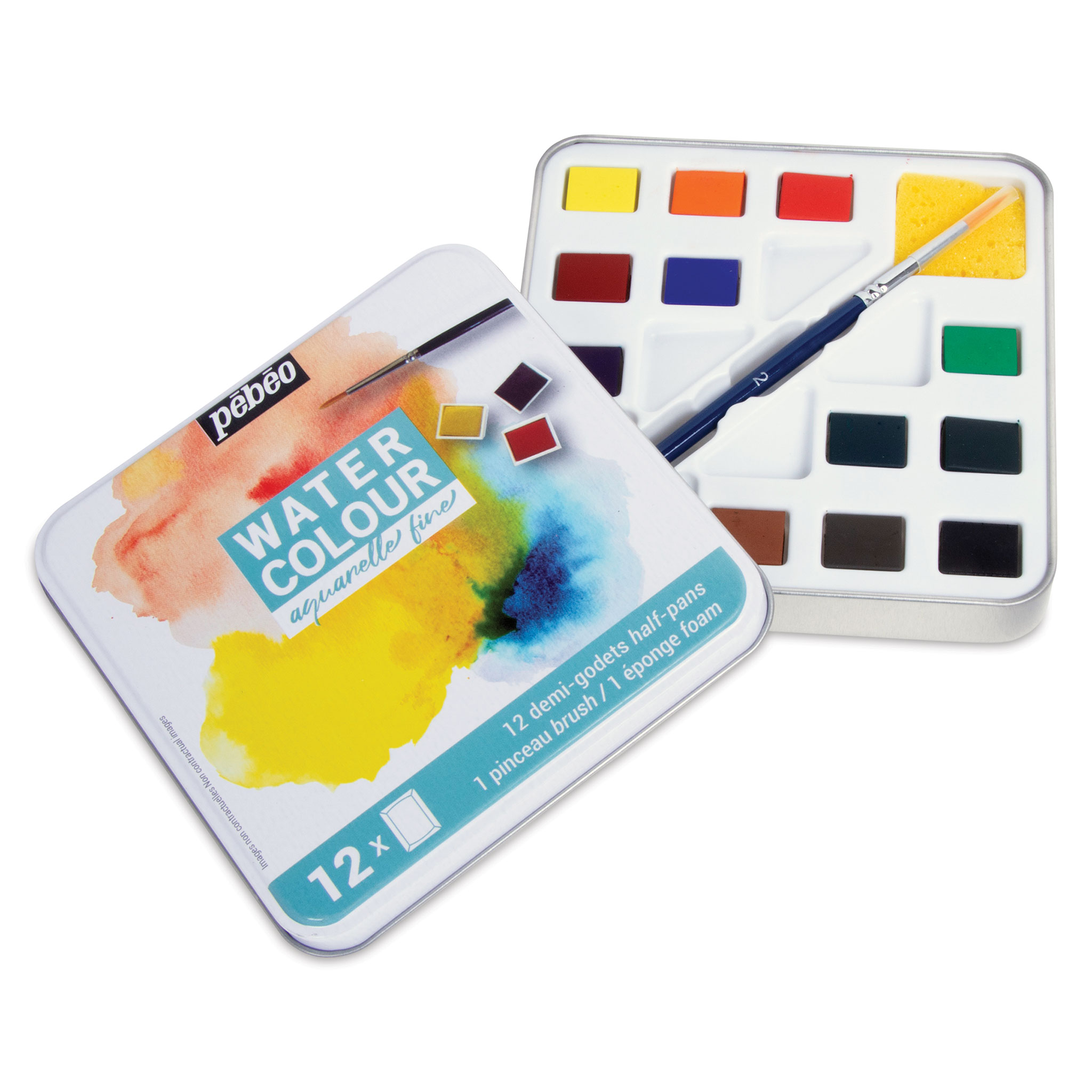 Raphaël Watercolor Travel Pan Set