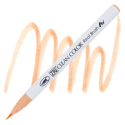 22197 Zig Clean Color Real Brush Pen - Pale Orange