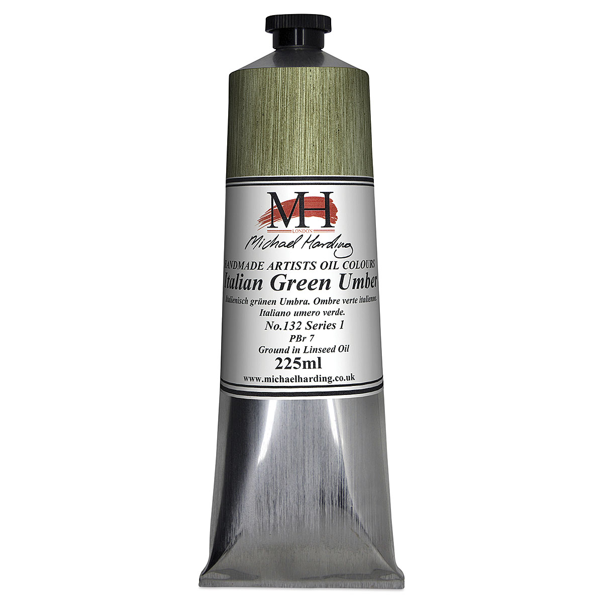 green umber oil paint