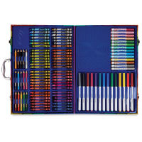 Kids Art and Drawing Kit .176 Piece Kids Drawing Set, Double Sided
