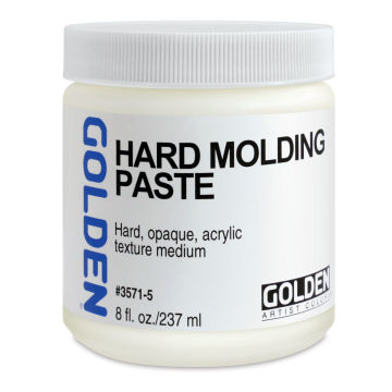 Golden Hard Molding Paste Medium - 8 oz jar