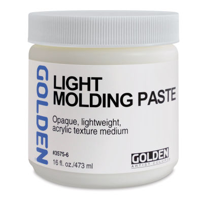 Golden Light Molding Paste Medium - 16 oz jar