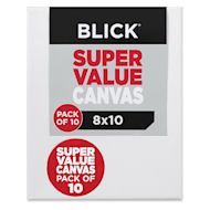 Blick Super Value Canvas Pack - 8" x 10", Pkg of 10