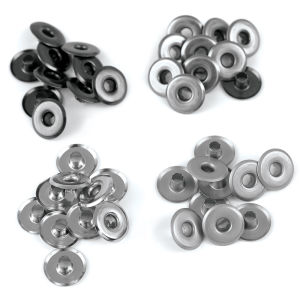 We R Memory Keepers Eyelets - Cool Metal Assortment, Wide, Pkg of 40