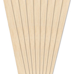 Midwest Products Balsa Wood Strips 9 Pieces 1 2 X 1 2 X 36 Blick Art Materials