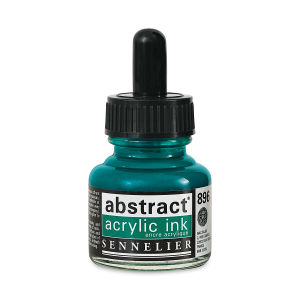 Sennelier Abstract Acrylic Ink - Phthalo Green, 1 oz