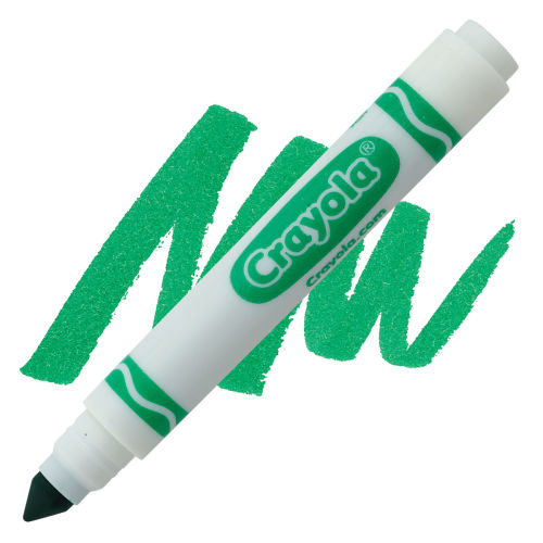 Crayola Classic Original Marker - Green, Broad Tip