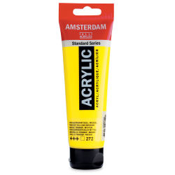 Amsterdam Standard Series Acrylic Paint - Transparent Yellow Medium, 120 ml, Tube