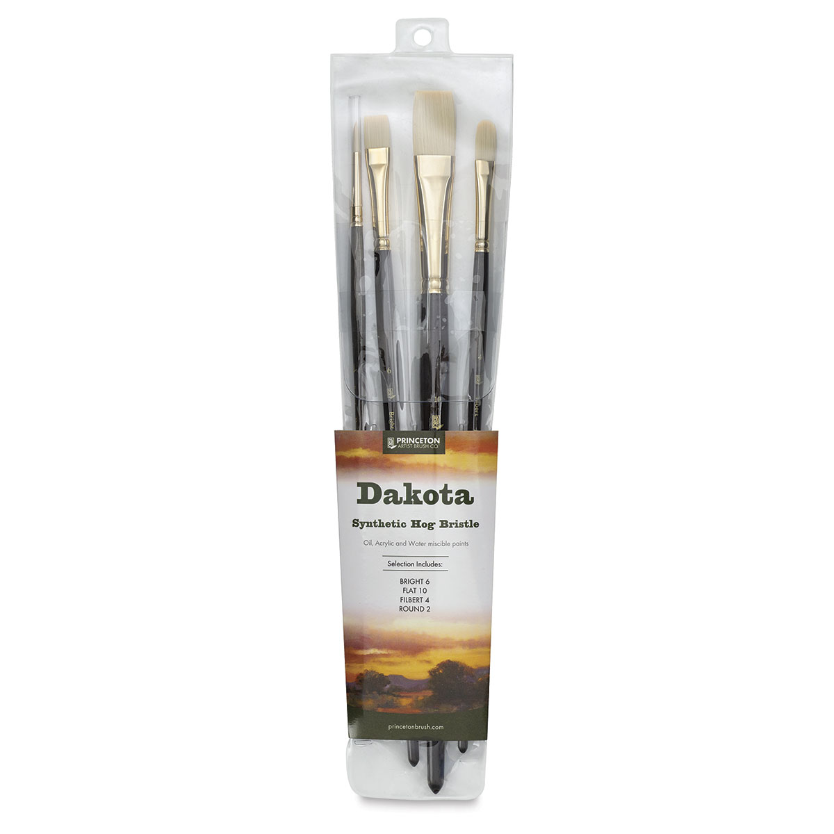 Princeton Series 6300 Dakota Paint Brush Size 8 Round Bristle