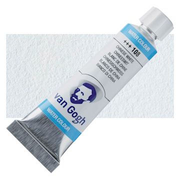 Open in modal - Van Gogh Watercolor - Chinese White, 10 ml tube and swatch