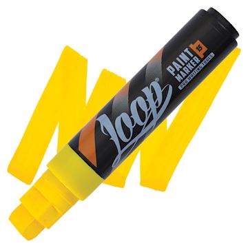 Open in modal - Loop Paint Marker - Valencia, 15 mm marker and swatch